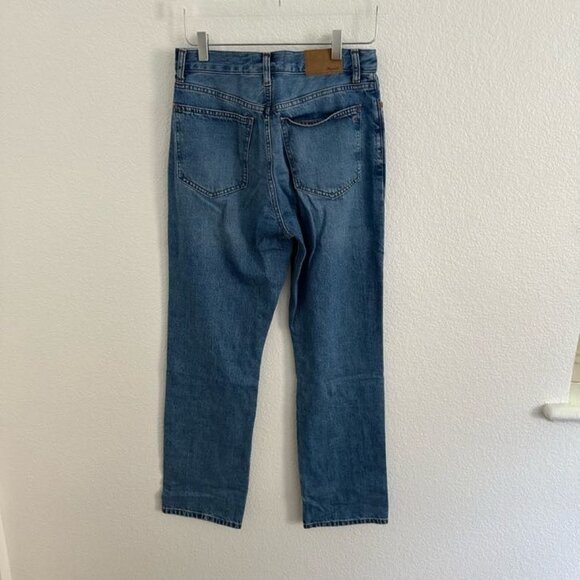 Madewell The '90s Straight Jean in Grenhart Wash - Picture 9 of 9